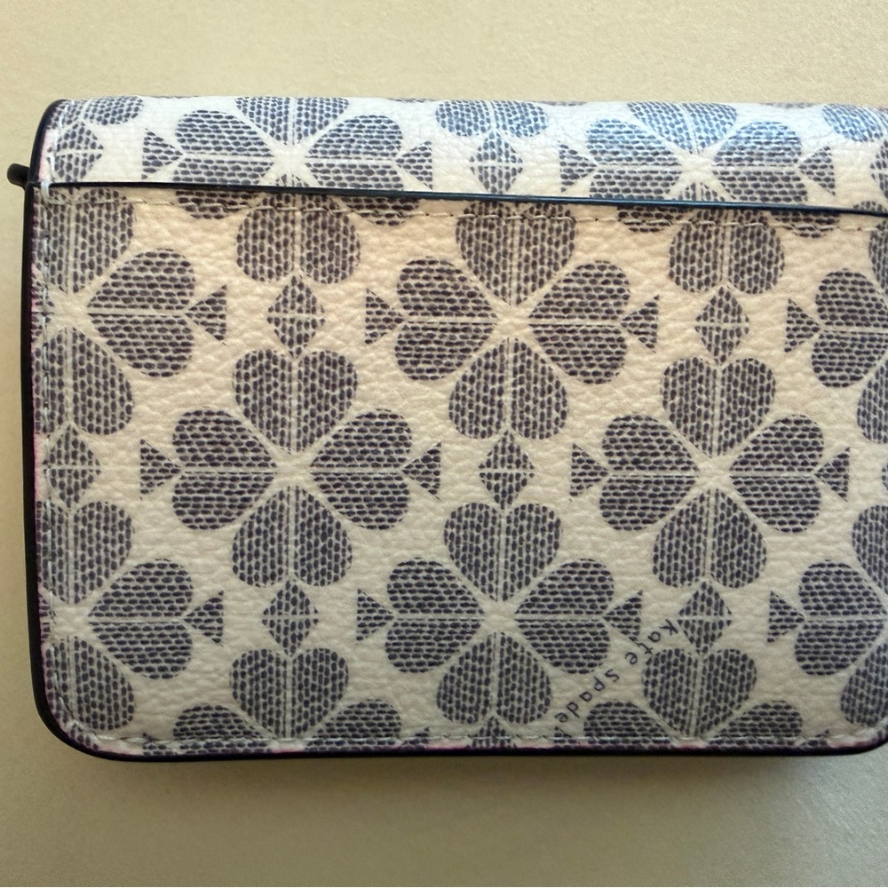 Kate Spade Blue and White Handbag and Wallet - Picture 7 of 8
